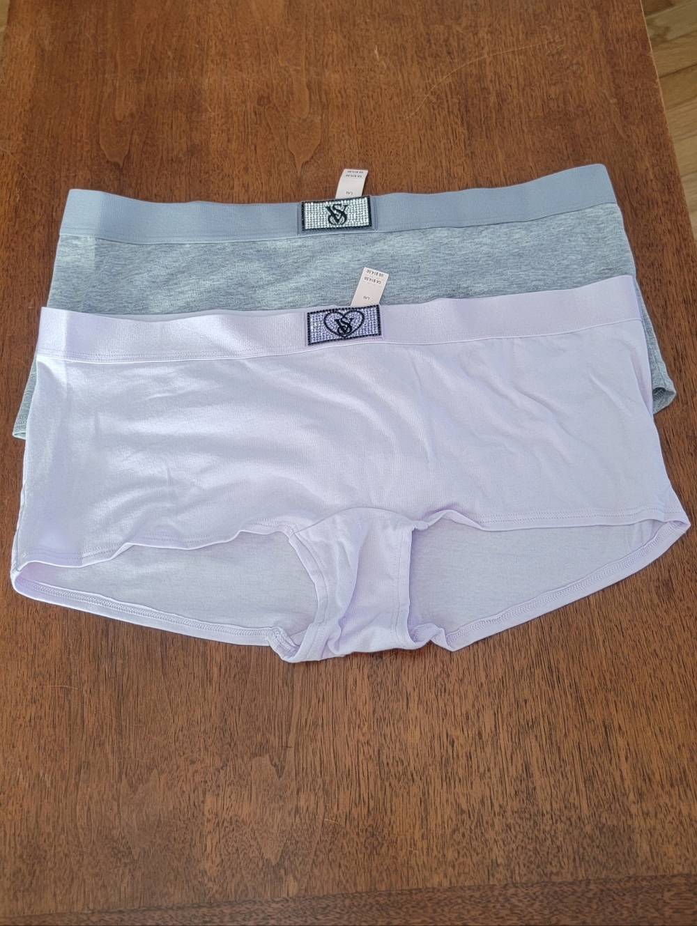 Victoria's Secret blingy shorties, size L